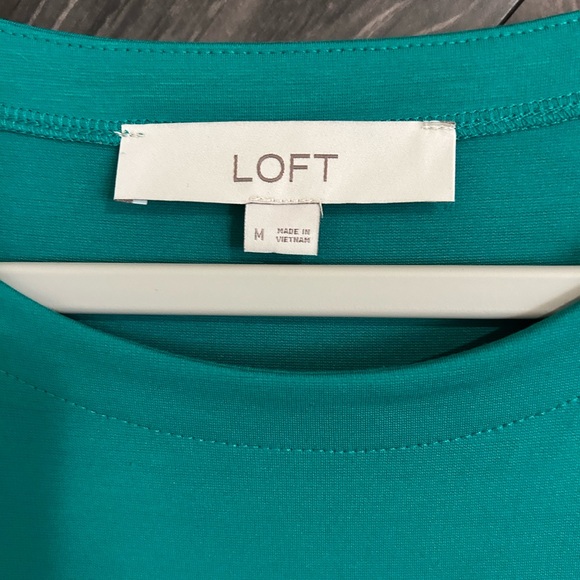 Bundle of 2 LOFT Ann Taylor Teal Maxi Dresses. Size M - Picture 6 of 7